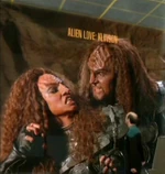 Two courting Klingons
