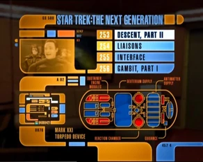 Main menu