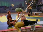 Thralls were fierce warriors. James T. Kirk learned this by bitter experience, being beaten by the thrall Shahna.