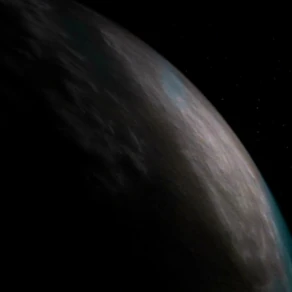 The USS Rio Grande orbiting L-S VI