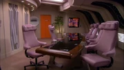 A Galaxy class observation lounge in 2370