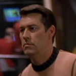 A male crewman