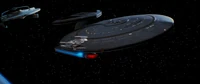 USS Farragut leads