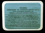 Computer readout describing Gary Mitchell's visit to Deneb IV