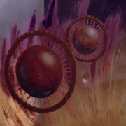 Data's painting of Zylo eggs.