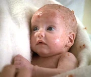 Kes as an infant