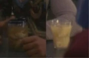 Snail juice, extra smooth (left) and with extra shells (right).