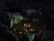 The T'Karath Sanctuary from above in 2154.