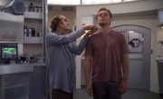 Commander Tucker receives a placebo from Dr. Phlox