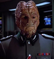 Karr as the Nazi Kommandant