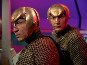 A close-up of the helmet