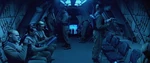 Raid party aboard the shuttle