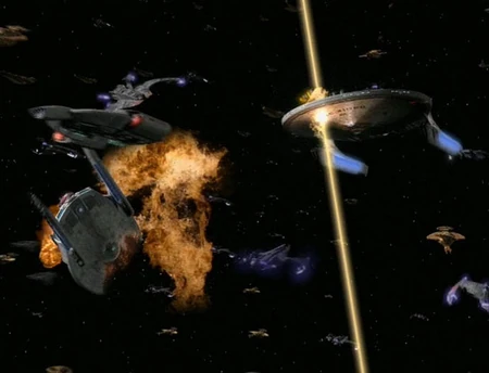 USSマジェスティックとUSSシタックはDS9奪還作戦で撃墜された。（DS9:ディープスペース・ナイン奪還作戦・後編）