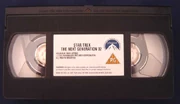 A VHS cassette, specifically UK TNG volume 32
