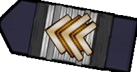 Insignia del hombro en 2155 para los distintos grados de almirante