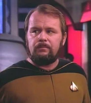 An engineering officer in Starfleet (2364)