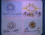 La dévastatrice entité cristalline dessinée par des enfants d'Omicron Theta