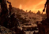 De T'Karath schuilplaats in 2137