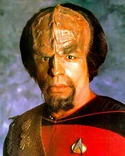 Lieutenant junior grade Worf in 2364.