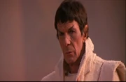 Spock tuż po "powtórnych narodzinach"