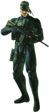 Solid Snake, sometime after the Big Shell incident.