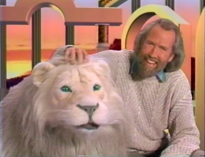 The Lion with Jim Henson in the openings to The Jim Henson Hour