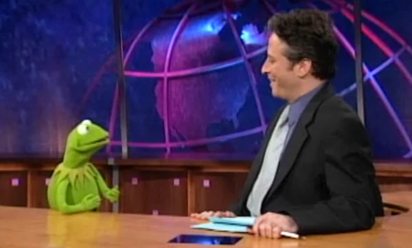 Kermit talks dirty for late night TV.