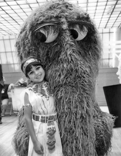 Chowdhury with Snuffy.