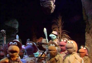 The Cave Fraggles, ready for war