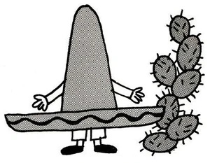A.B. Cito as pictured in the gatefold of The Year of Roosevelt Franklin.