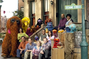 The Sesame Street 2004 cast.