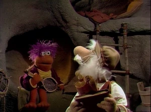 Uncle Matt leaves his maps and documents for Gobo for safe keeping.