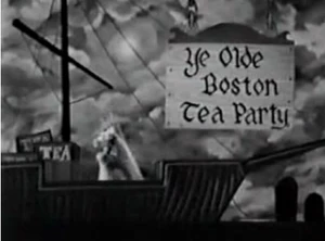 Wontkins leads the Boston Tea Party
