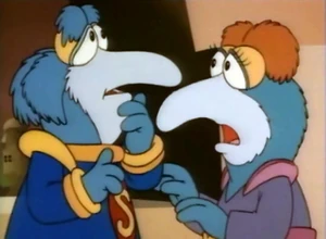 Gonzo's "Croutonian" parents.