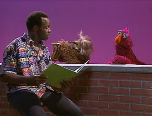 Danny Glover with Hoots and Telly