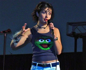 Iyari Limon, who played "Kennedy," also sports an Oscar tee at a Buffy convention.