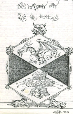 Das berüchtigte Sechseck-Wappen des Arus Ur Eklas