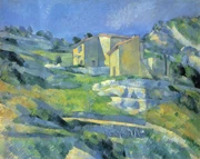 Landscape in France, by Paul Cézanne