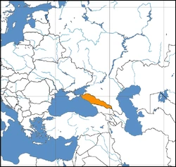 Location of Adygea