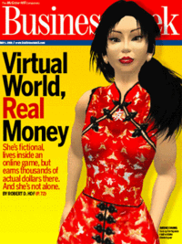 Anshe Chung from May 2006 cover of BusinessWeek