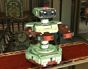 R.O.B. in the Luigi's Mansion stage.