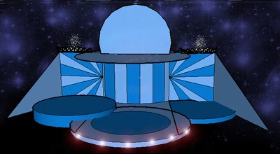 The stage