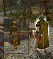 PC wearing a visible cloak