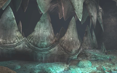 Room where you encounter Calystix the Shaper.