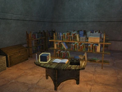 The Remains of Tielekku, located in the Midnighter Club. Click image for larger version.