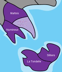 Map of Oléri-des-Grâces.