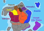 North Seleya in 1456, after Jorge's conquests and the Treaty of Quintara.