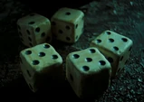 Three Fives, a Two, and a One; an average Liar's Dice hand.
