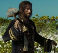James Norrington on Isla Cruces.