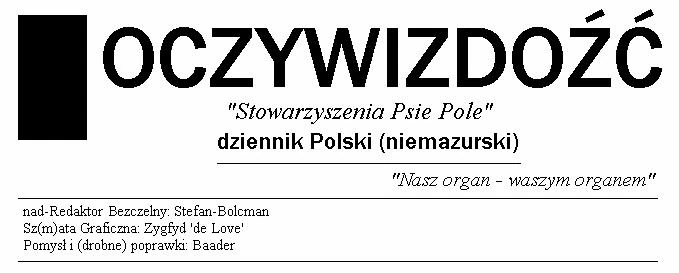 Oczywizdość - logo